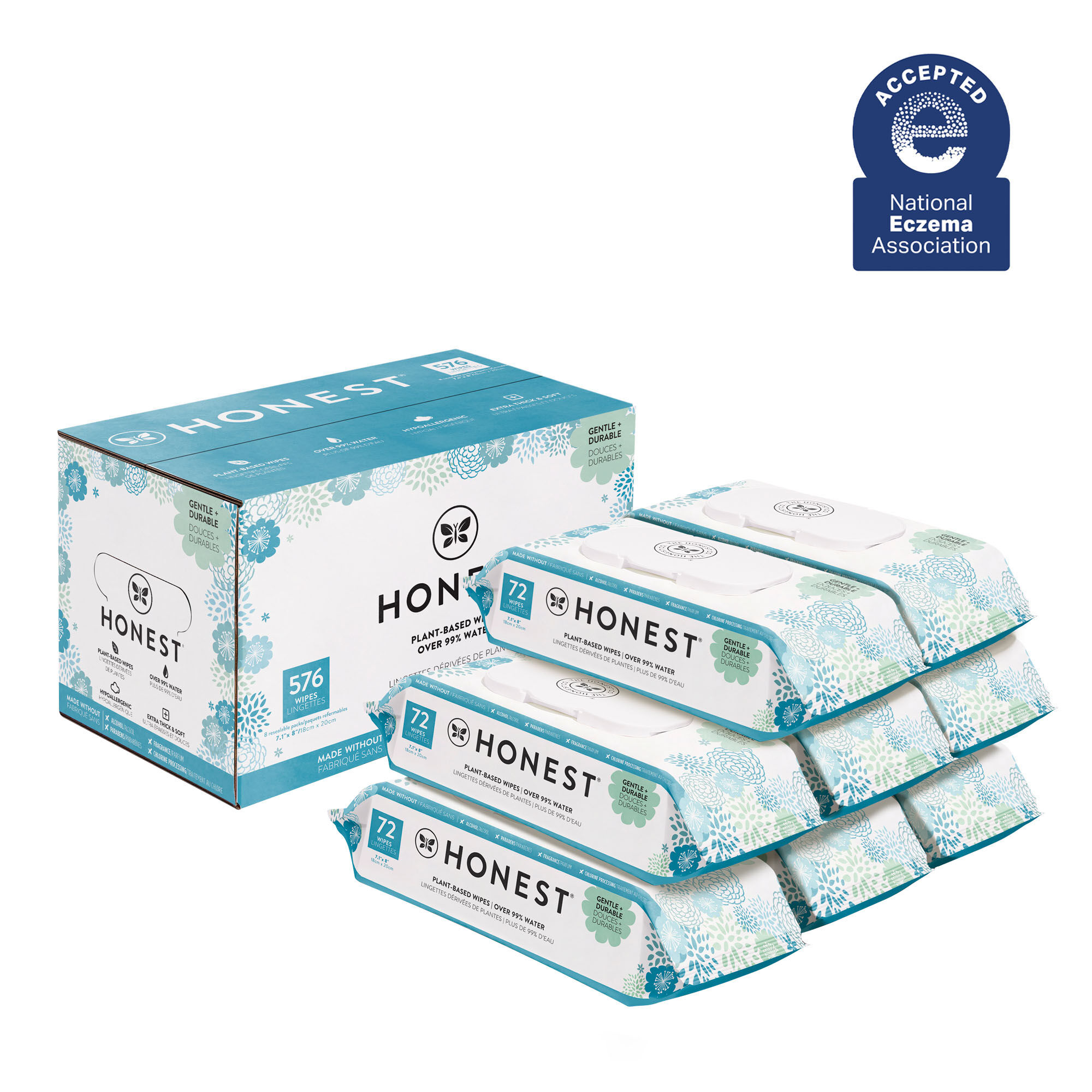 Baby Wipes Unscented Sensitive Honest Honest