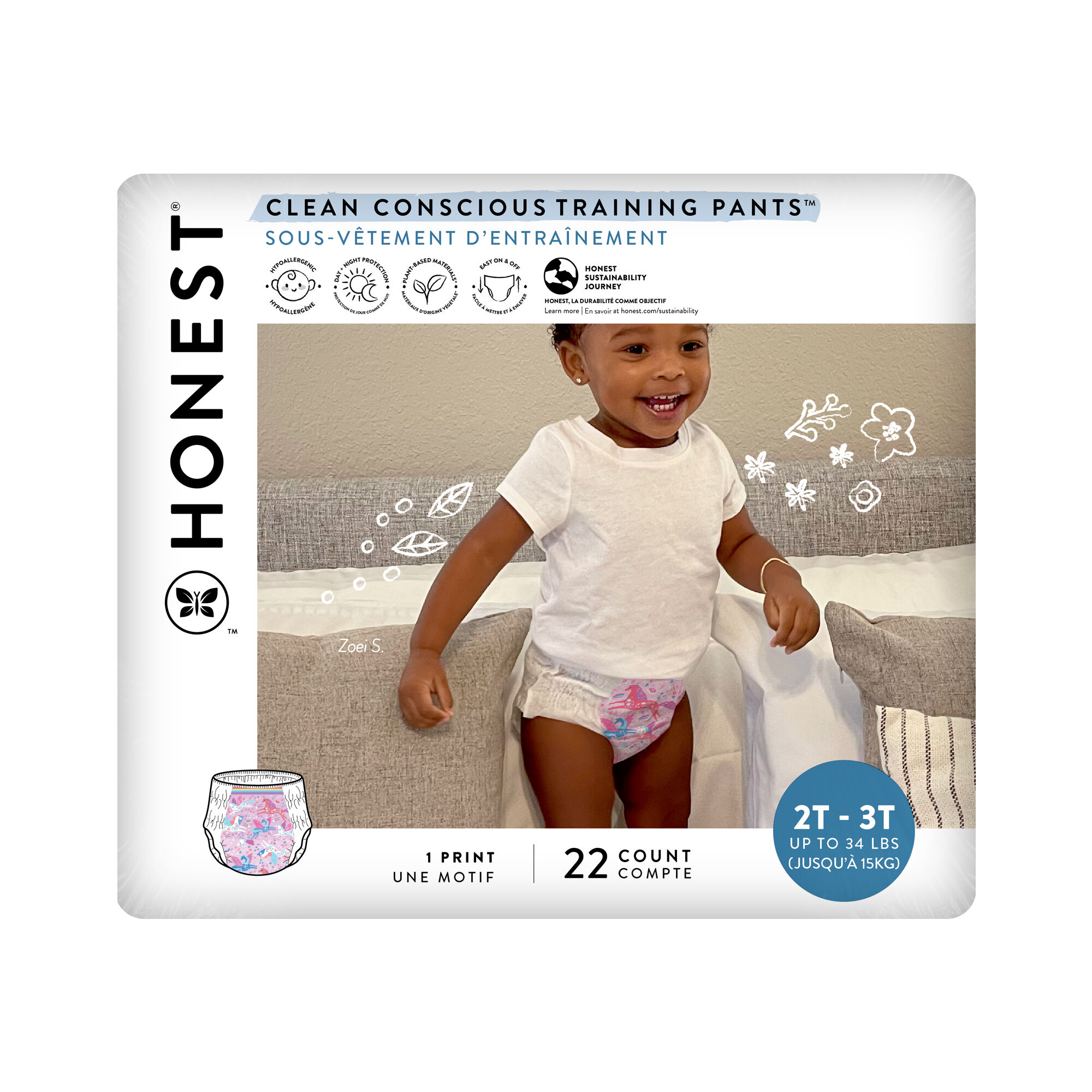 Training Pant, Magical Moments, Size 2T/3T