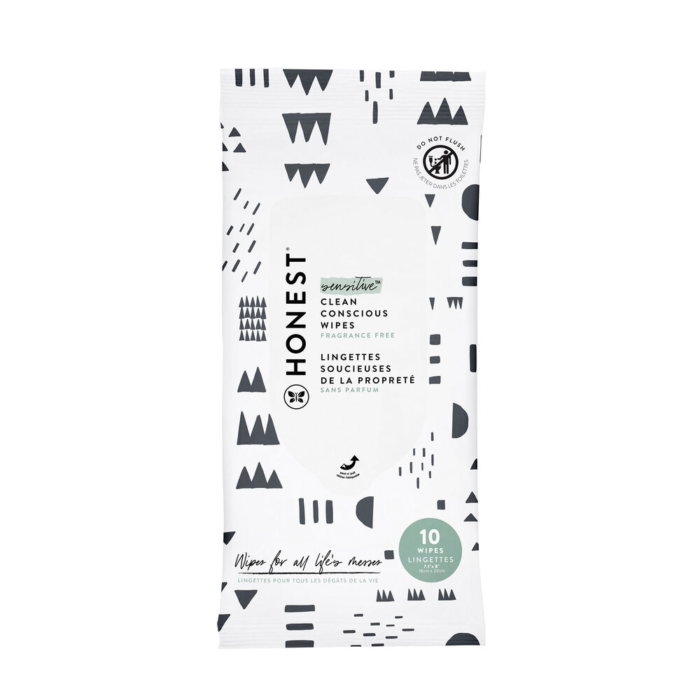 Pattern Play, 10 Count Wipes, 4-Pack