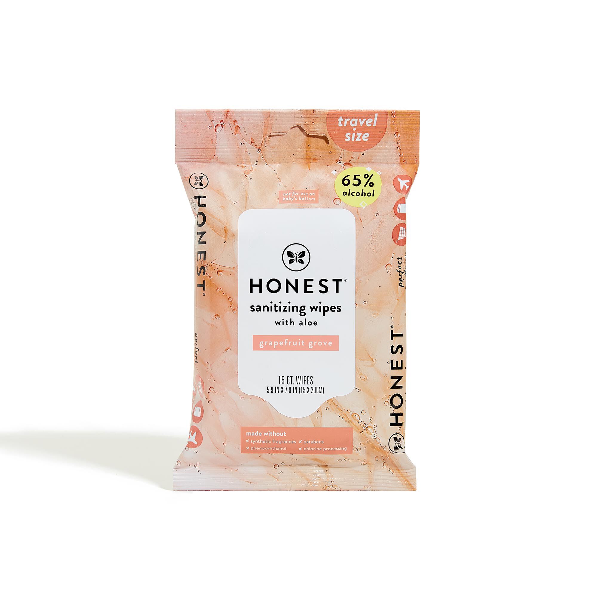 Honest travel wipes outlet