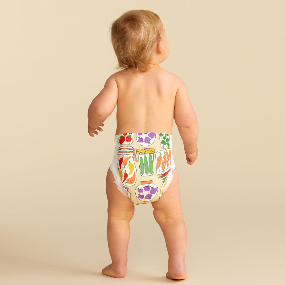 Clean Conscious Diaper, A Lil Pickle Me Up, Size 1