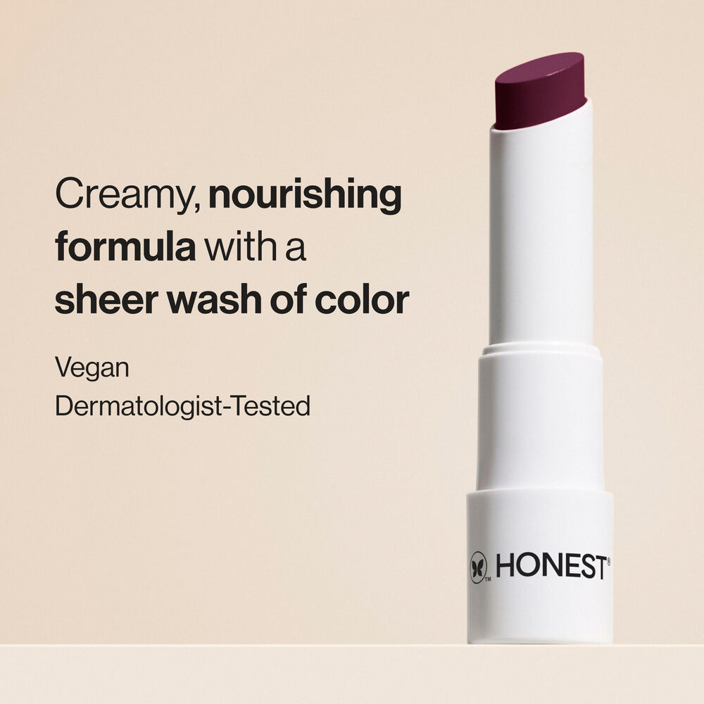 Tinted Lip Balm, Plum Drop
