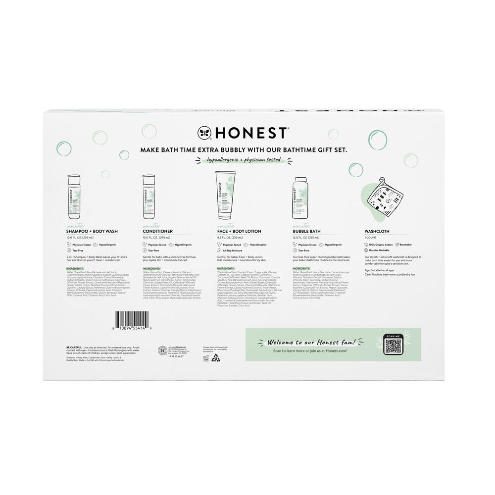 Sensitive Bathtime Gift Set