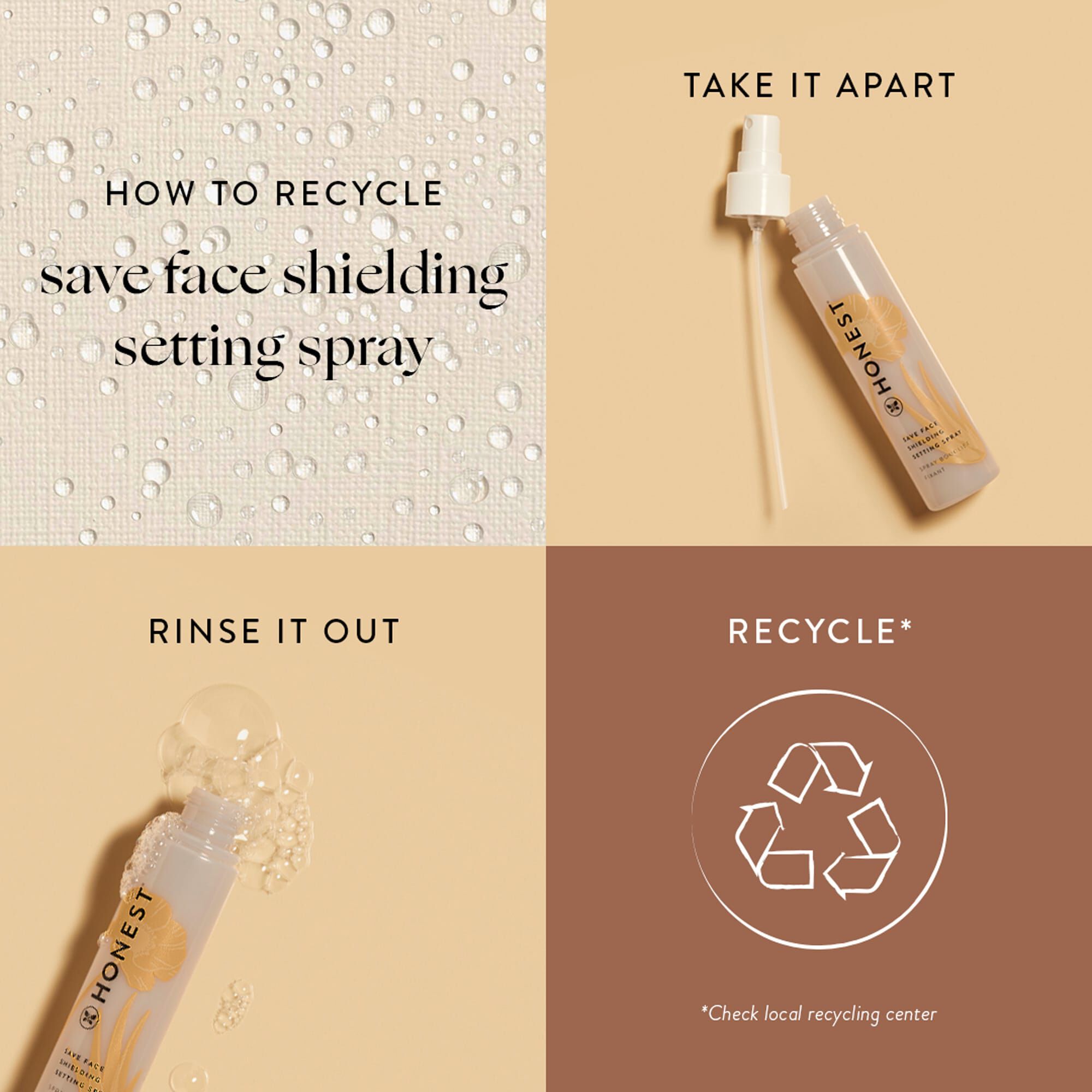 Save Face Shielding Setting Spray
