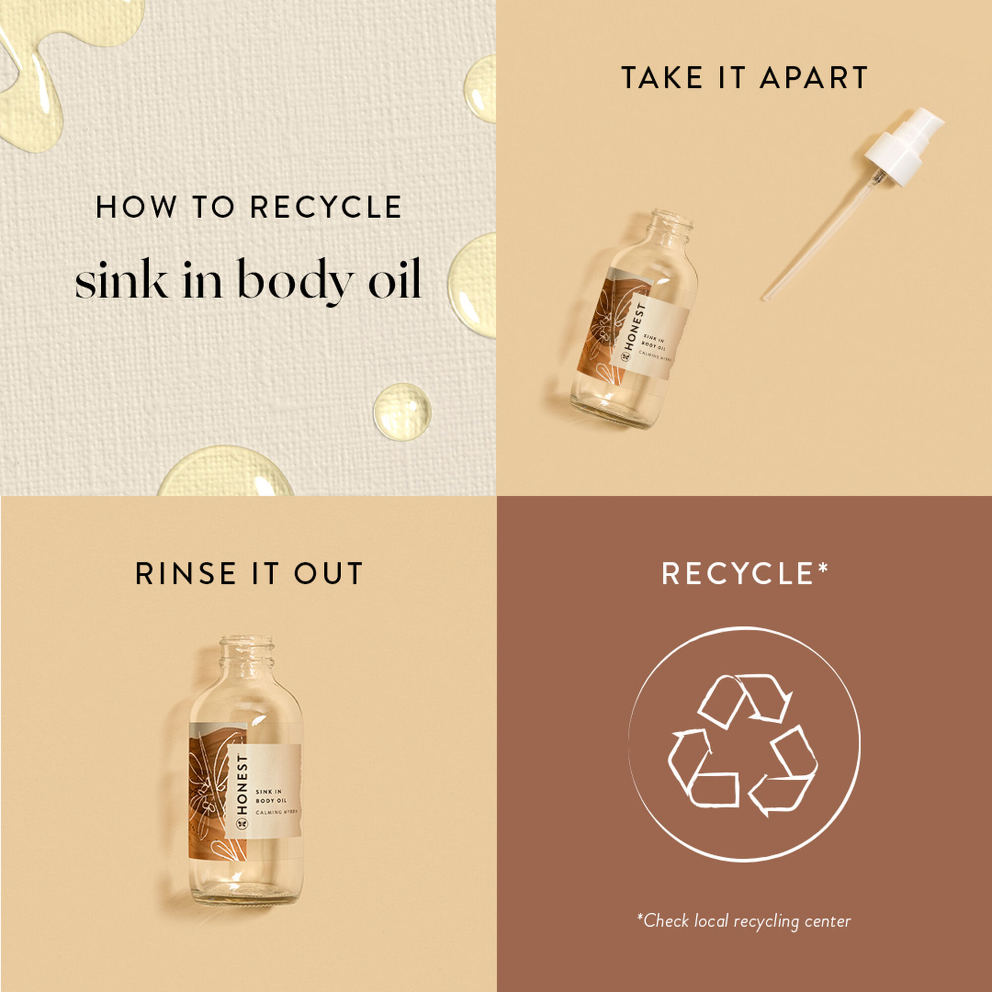 Sink In Body Oil
