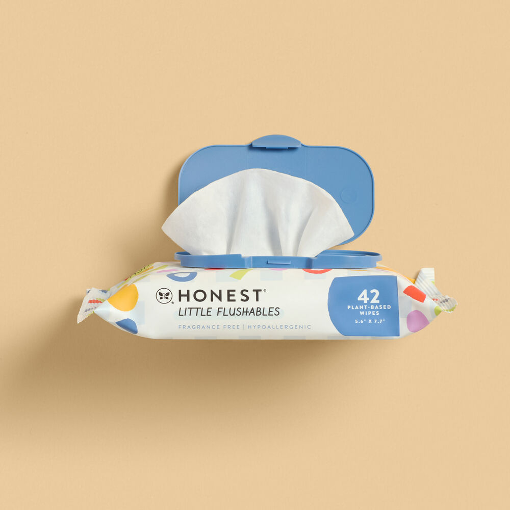 Little Flushables, 42 Count Wipes