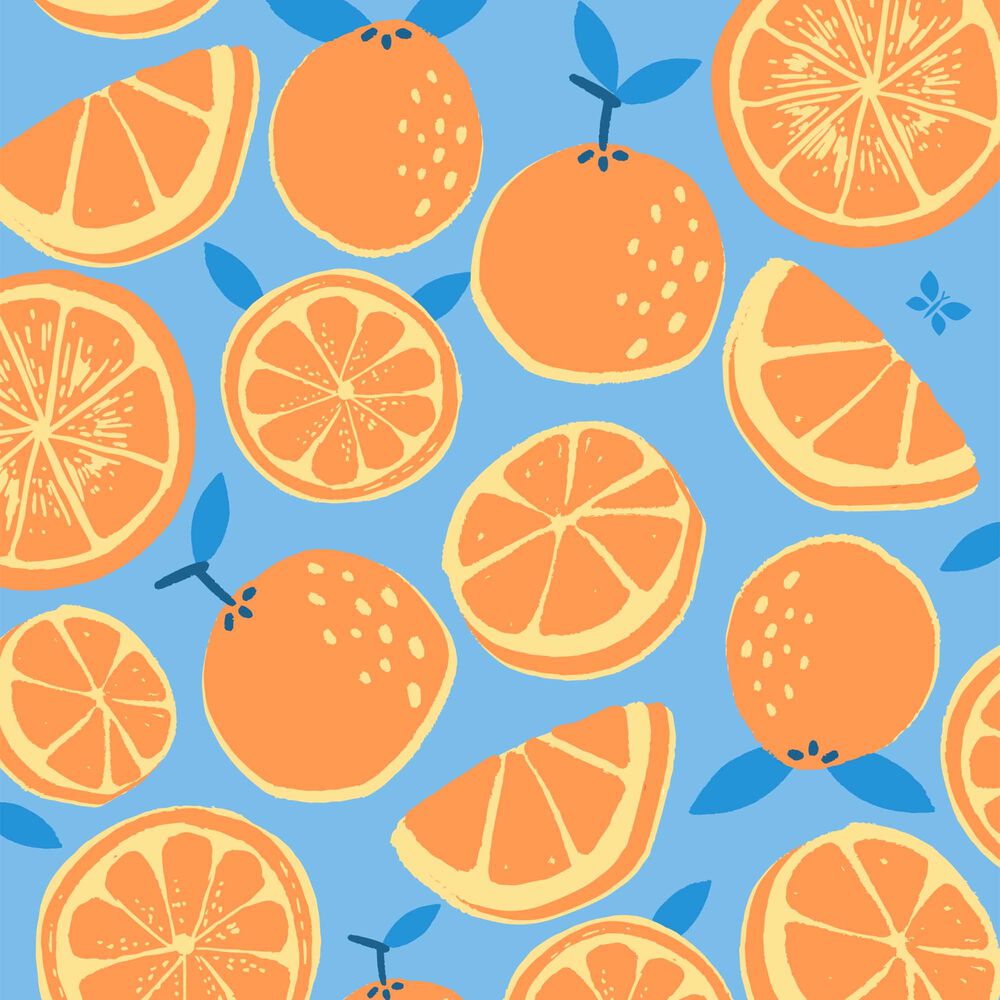 Clean Conscious Diaper, Orange You Cute, Size 3