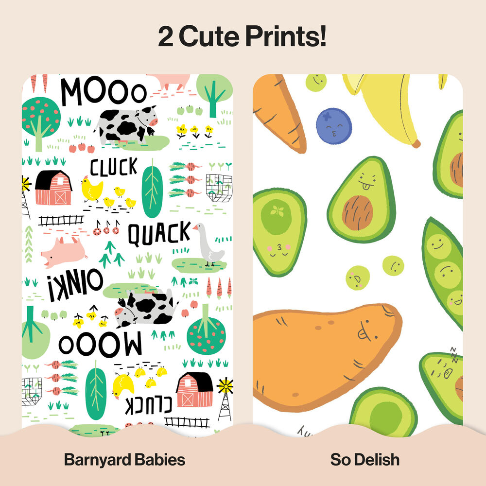 Honest Clean Conscious Diaper Box, So Delish + Barnyard Babies, Size 5