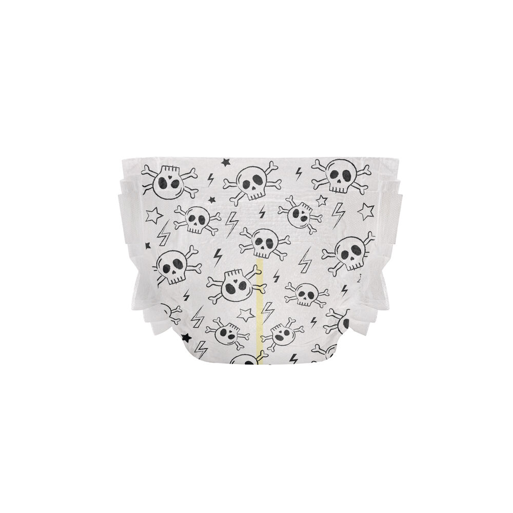 Honest Clean Conscious Diaper®, Skulls, Size 6