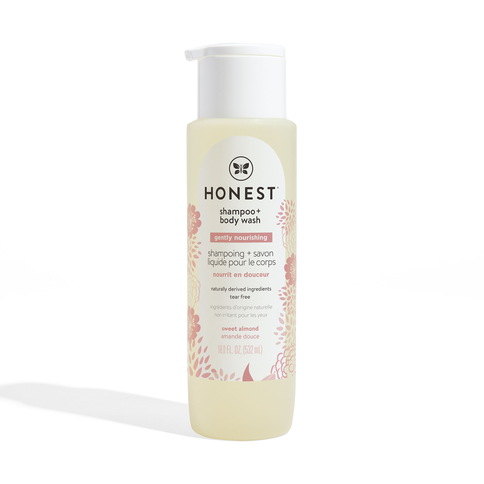 Shampoo + Body Wash, Value Size, Gently Nourishing