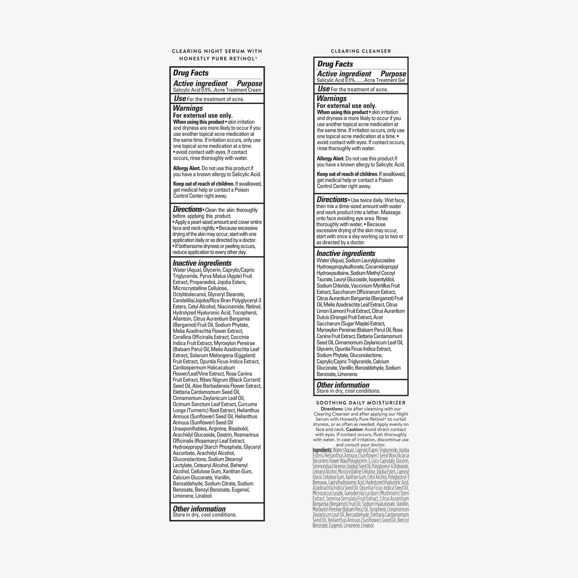 Acne Treatment Kit A Skincare Regimen for Acne Honest