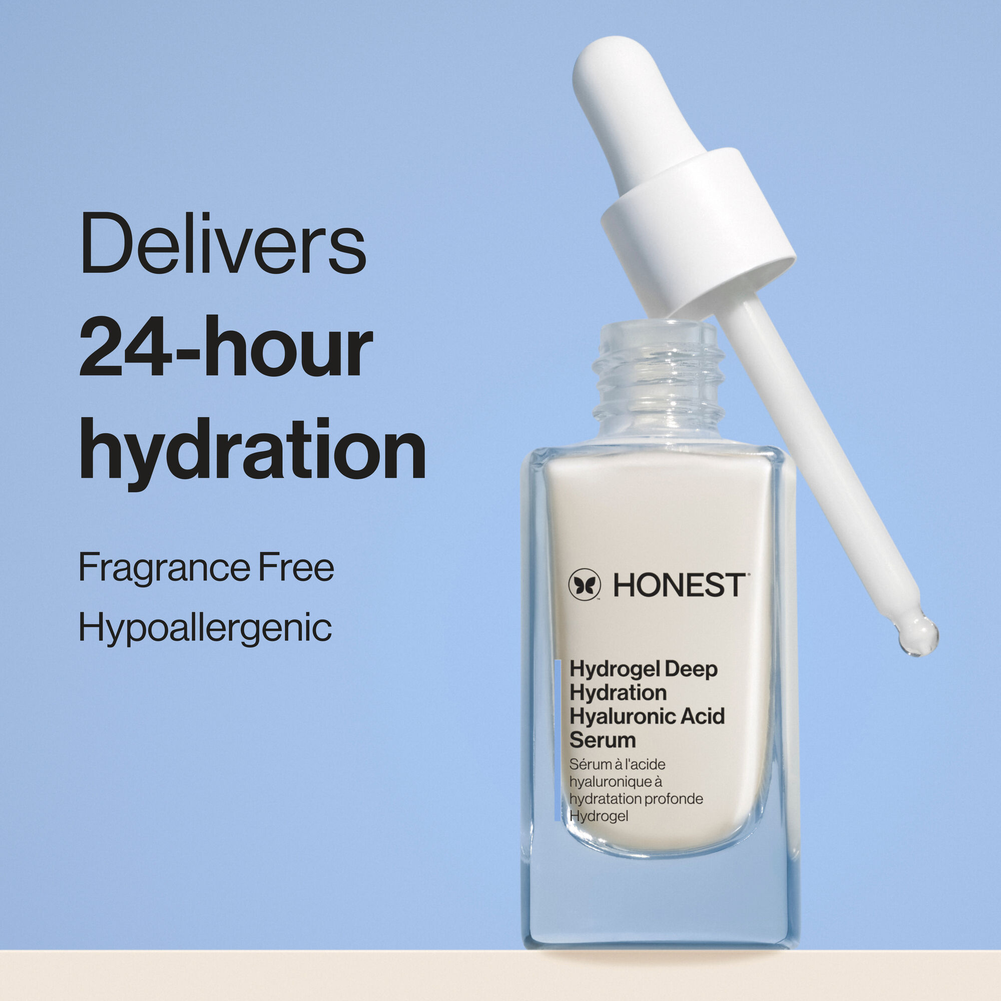 Hydrogel Deep Hydration Hyaluronic Acid Serum | The Honest