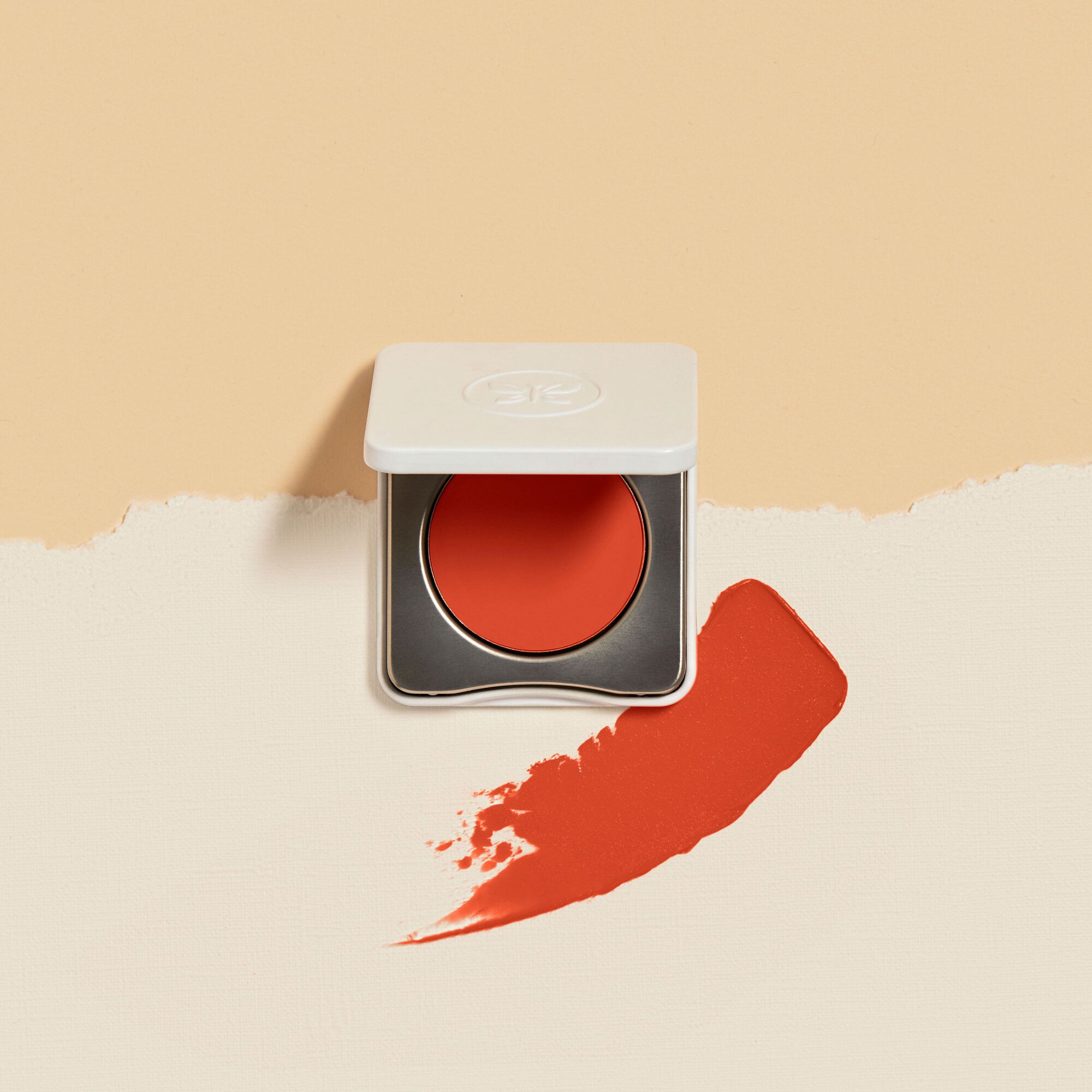 Creme Cheek + Lip Color, Fire Coral