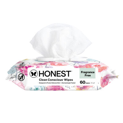 Rose Blossom, 60 Count Wipes