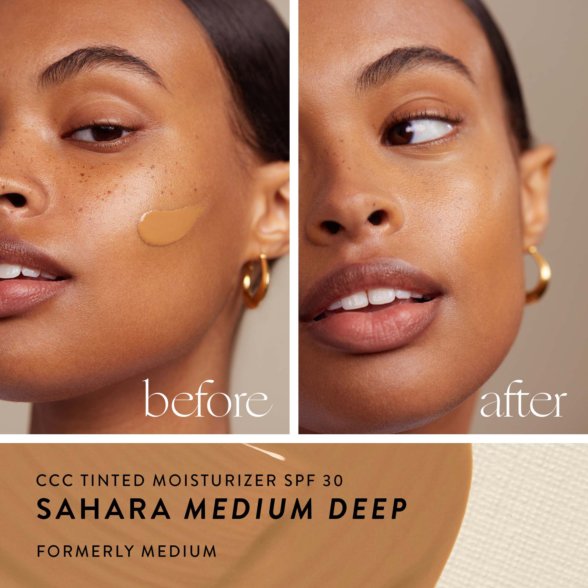 CCC Clean Corrective With Vitamin C Tinted Moisturizer Broad Spectrum SPF 30, Sahara