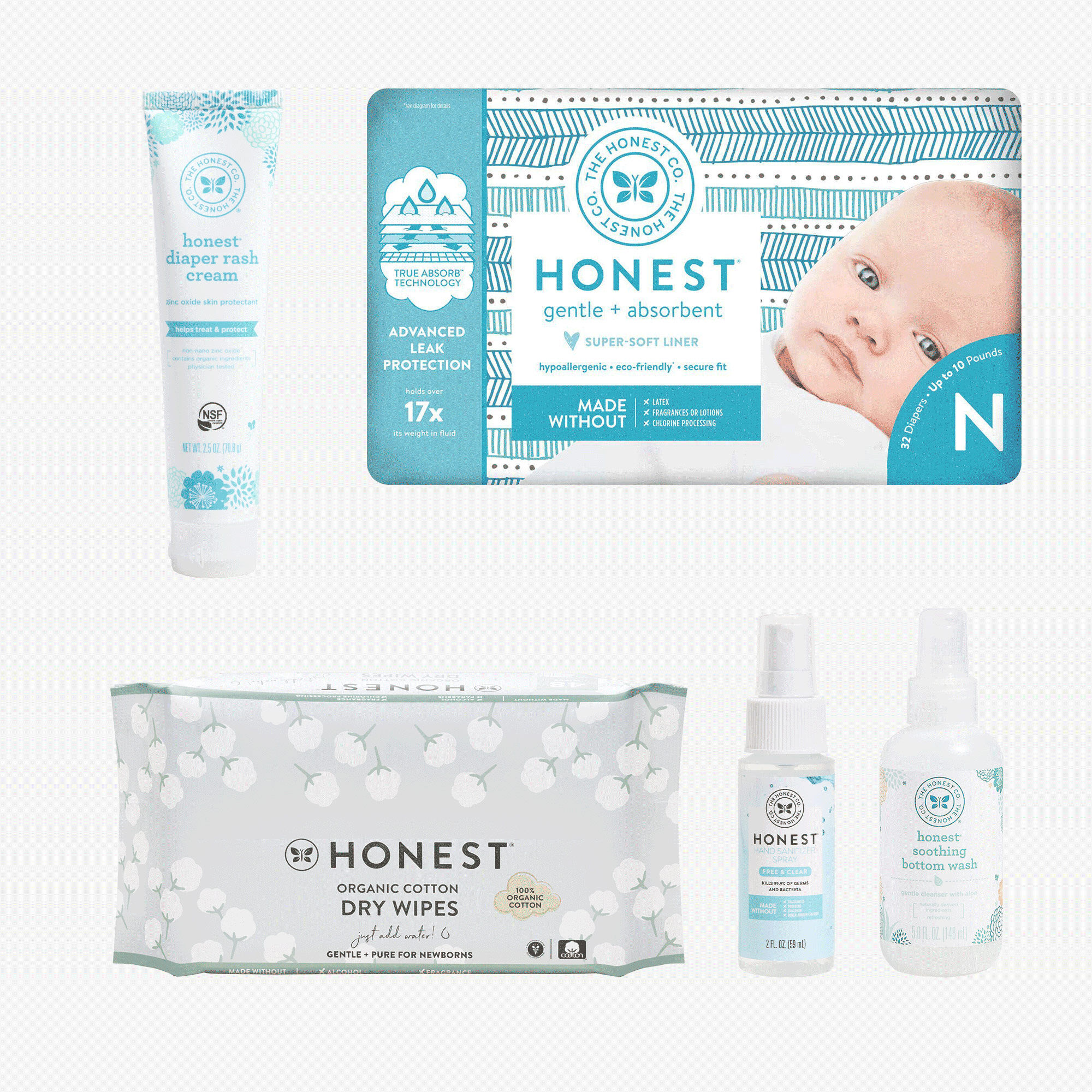 Welcome to the Fam Newborn Diaper Kit