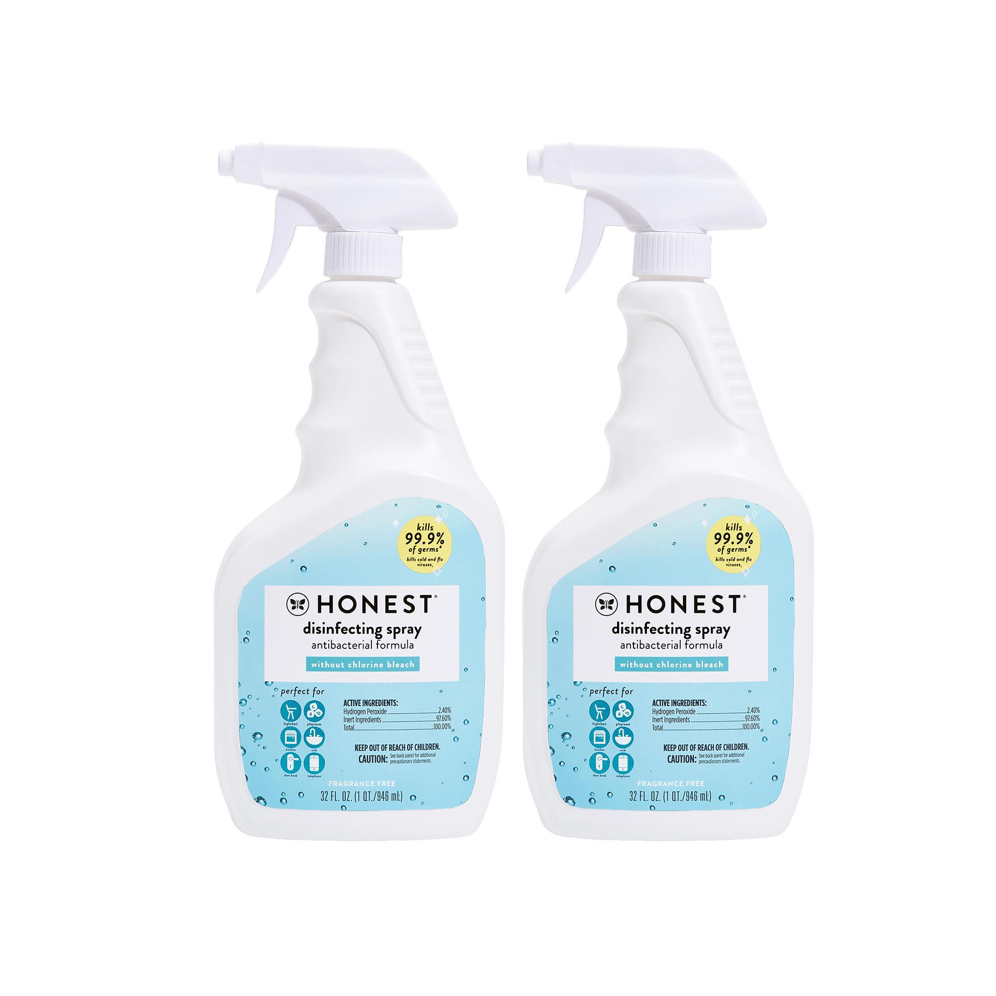 honest disinfectant spray bottles