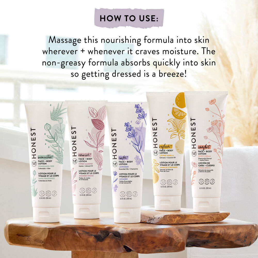 Face + Body Lotion, Comfort