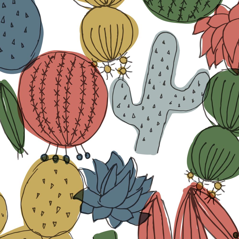 Clean Conscious Diaper, Cactus Cuties, Size 3
