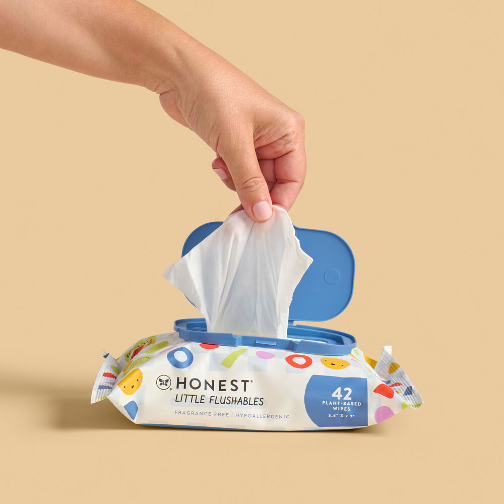 Little Flushables, 126 Count Wipes