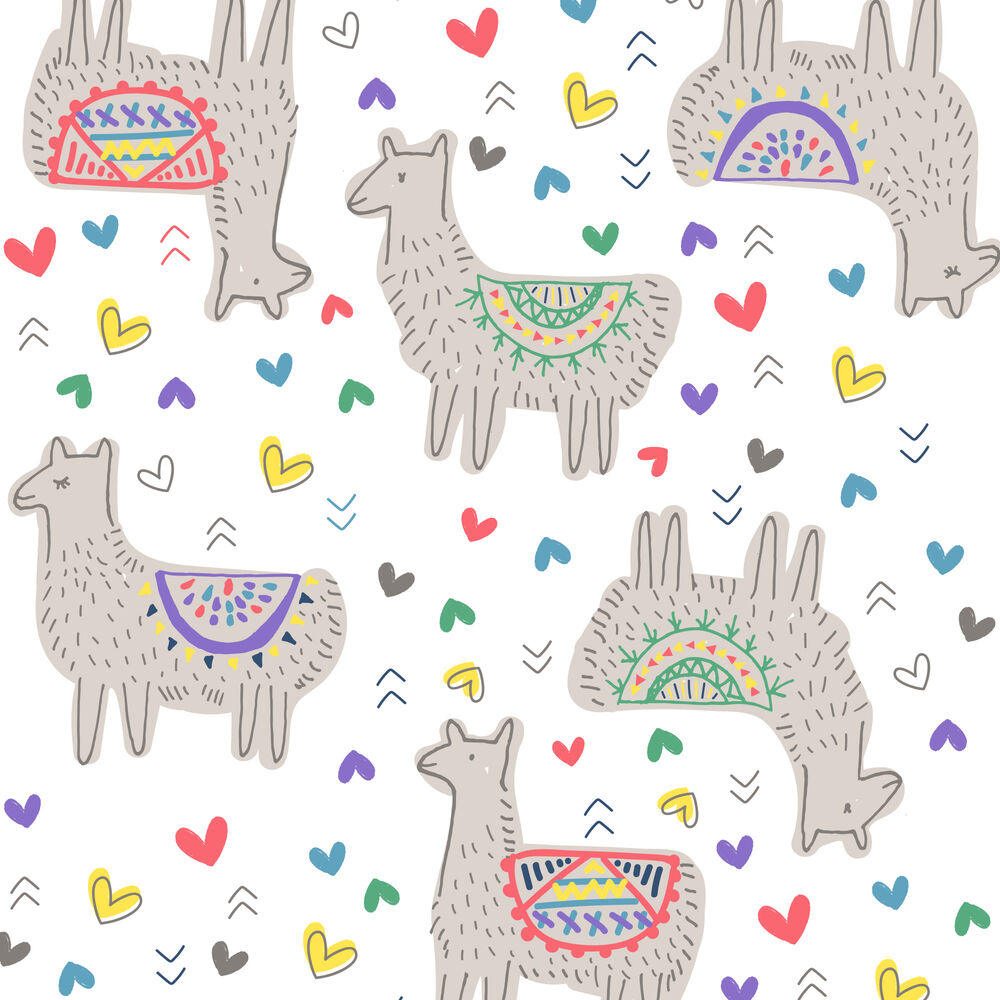 Clean Conscious Diaper, All the Alpacas, Size 4