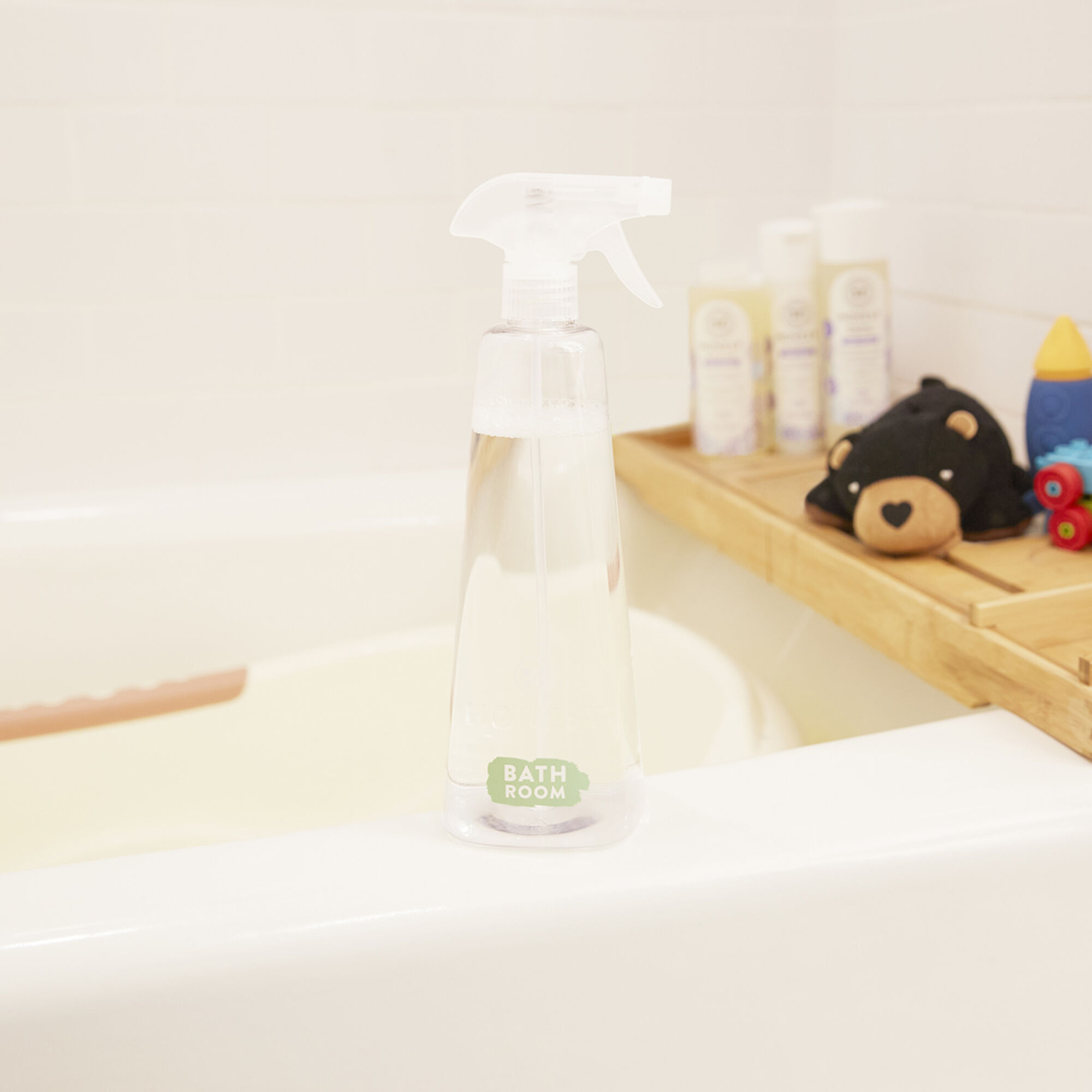 Bathroom Refillable Cleaning Kit, Starter Set
