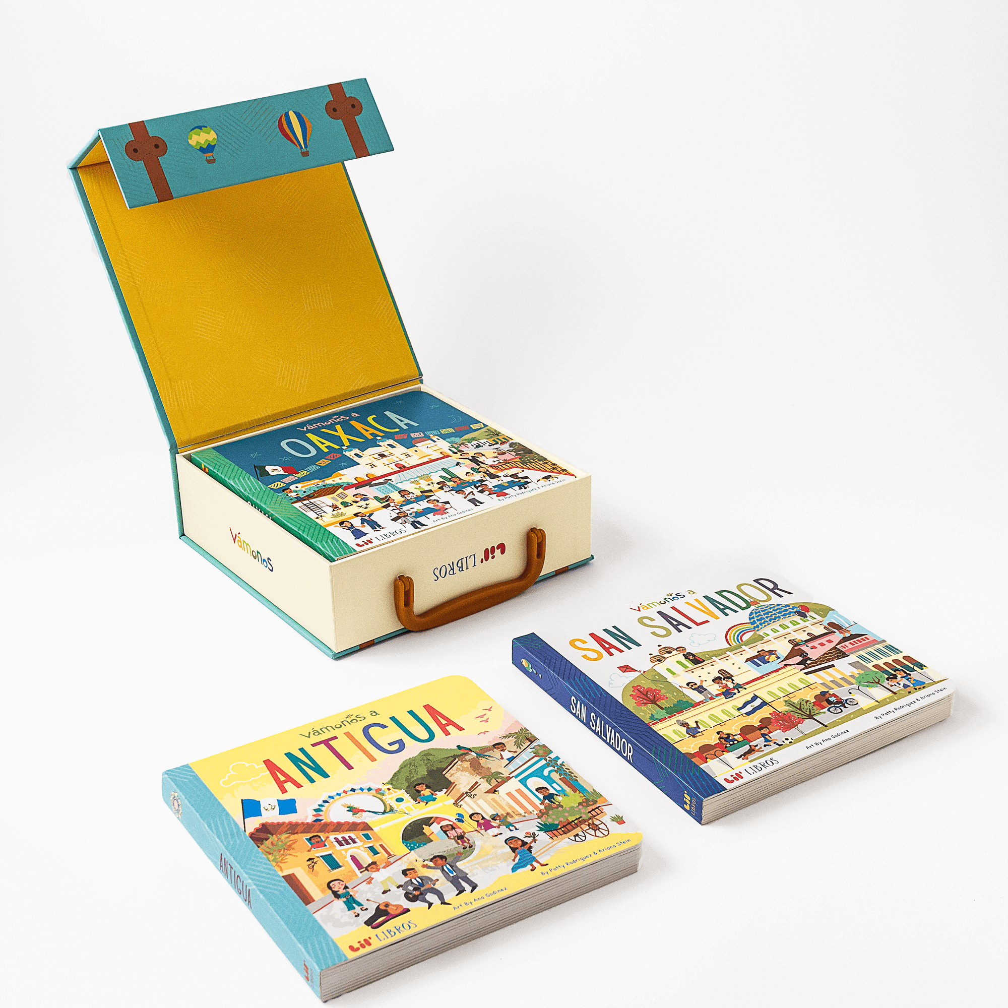 Lil' Libros Vámonos Latin America Travel Set Box