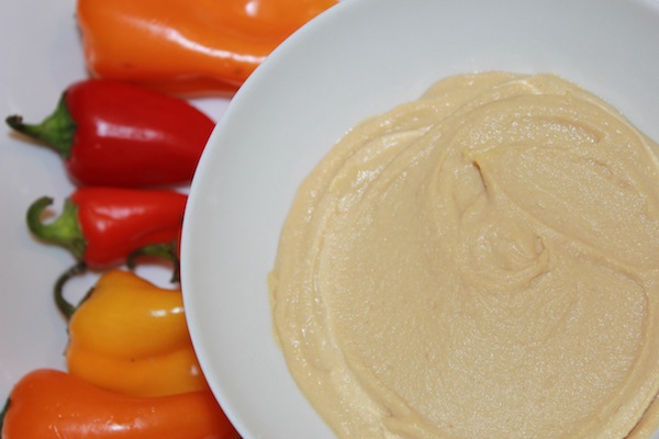 Healthy Football Food - Hummus Dips