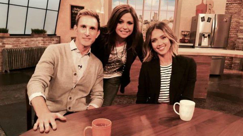 Jessica and Christopher Visit the Rachael Ray Show