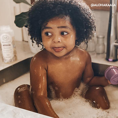 Baby in Bubble Bath