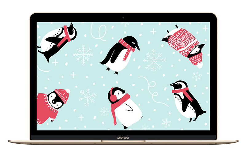 Winter Diaper Wallpaper