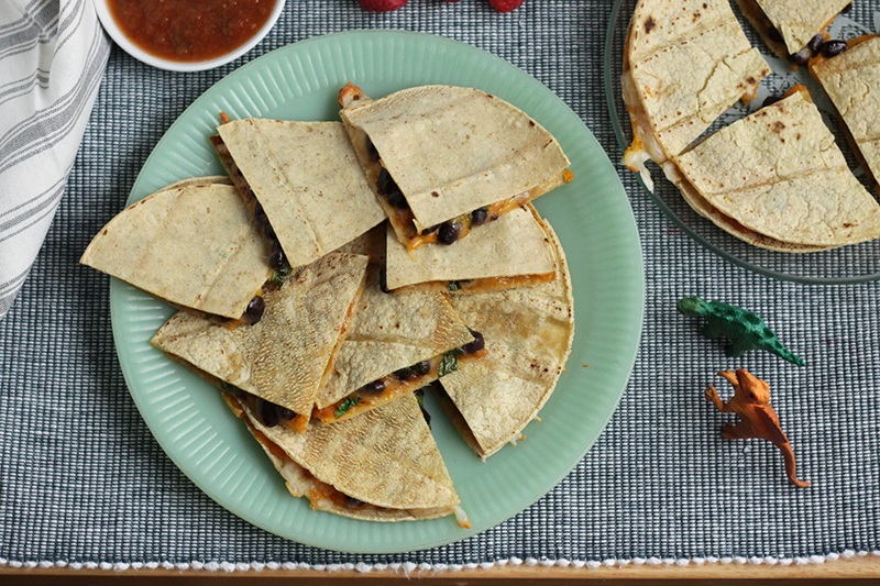 Meatless Monday: Sheet Pan Pumpkin Quesadillas