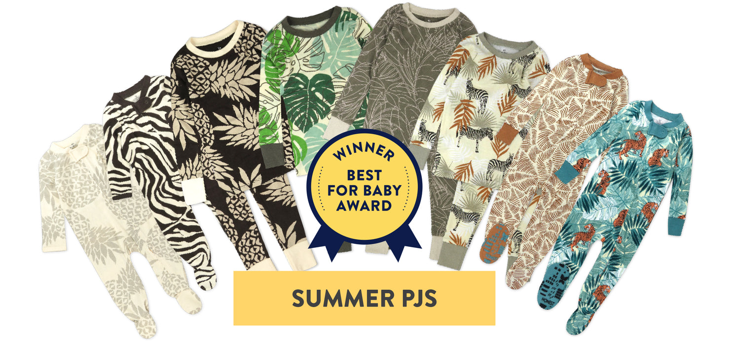 Winner - Best for Baby Award. Summer PJs