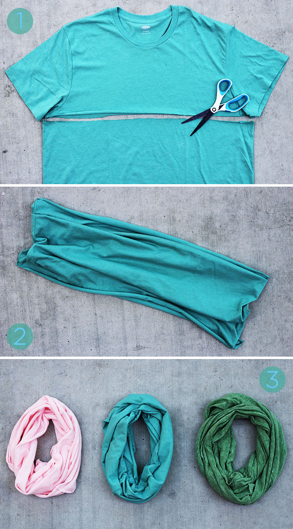 Make It Now: DIY 3-Step Scarf 