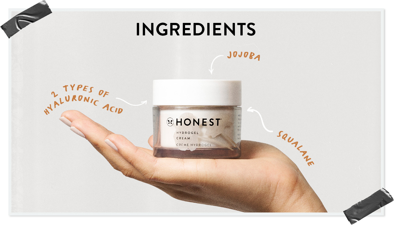 Honest beauty hydrogel cream deals