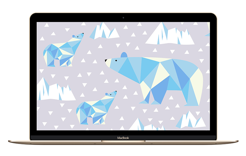 Winter Diaper Wallpaper