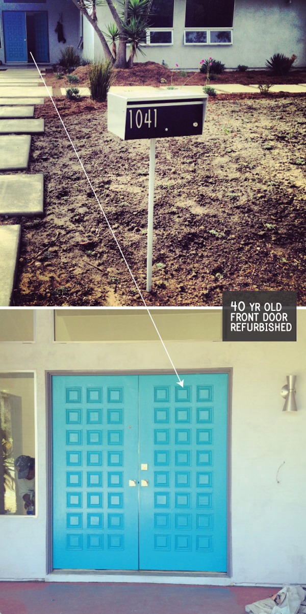 Use Non-Toxic, No-VOC Paints to Refurbish a Door