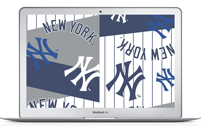 MLB Diaper Print Wallpapers