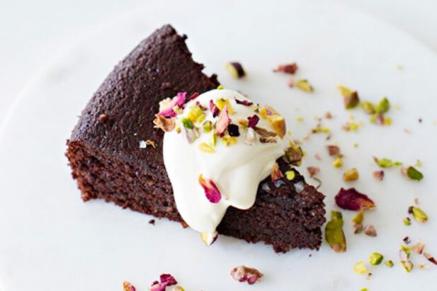 Dark Chocolate Olive Oil Cake