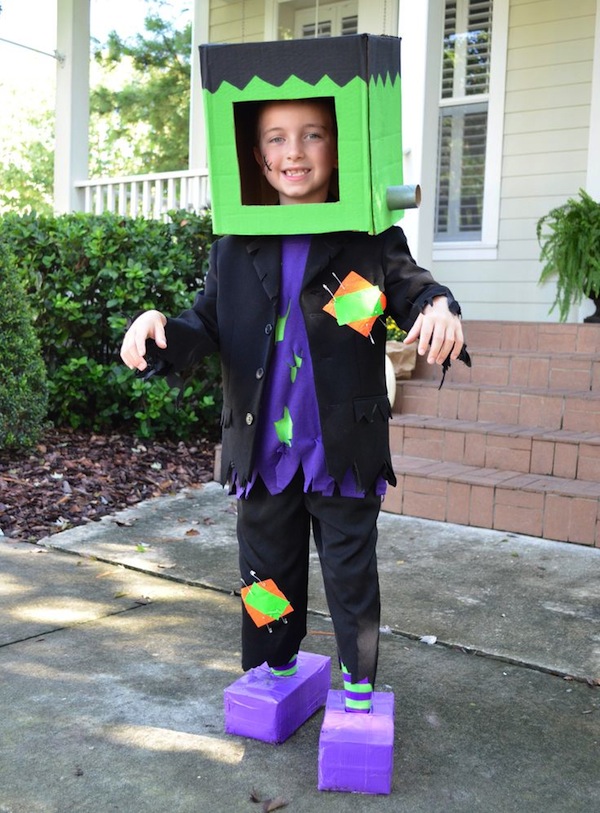 Monster Cardboard Box Costume from Scholastic