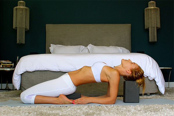 Supported Reclined Hero