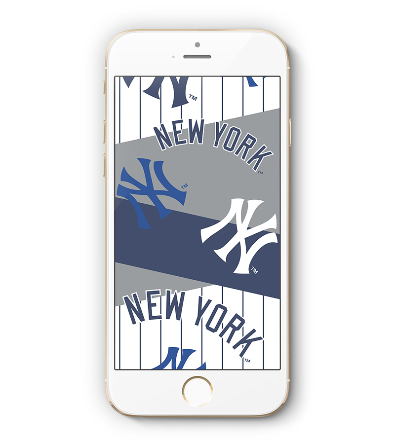 MLB Diaper Print Wallpapers