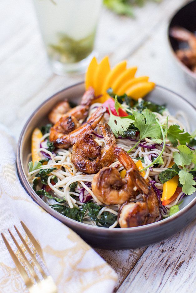 Summer Eats: Soba Salad with Shrimp