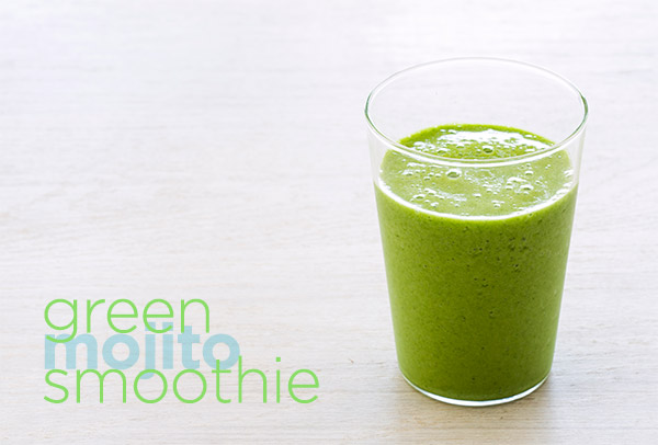 Minty Fresh: Green Mojito Smoothie