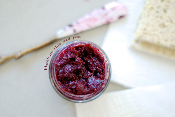 Blackberry + Chia Seed Jam