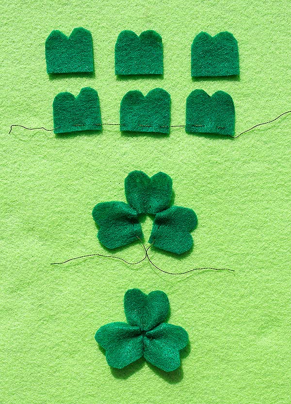 Get Lucky: DIY Shamrocks + 4 Ways to Wear
