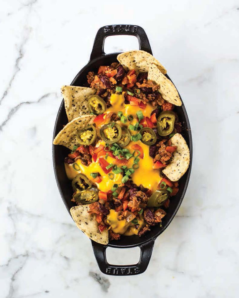 Vegan Chili Cheese Nachos