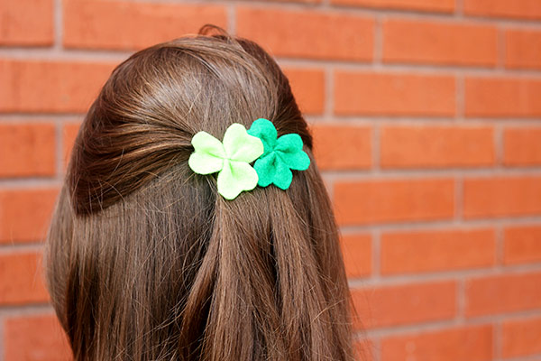 Get Lucky: DIY Shamrocks + 4 Ways to Wear