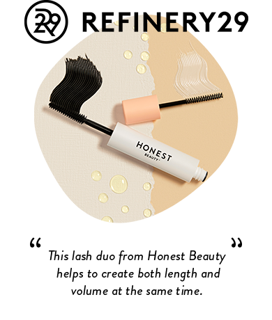 Refinery29 | This lash duo from Honest Beauty helps to create both length and volume at the same time.