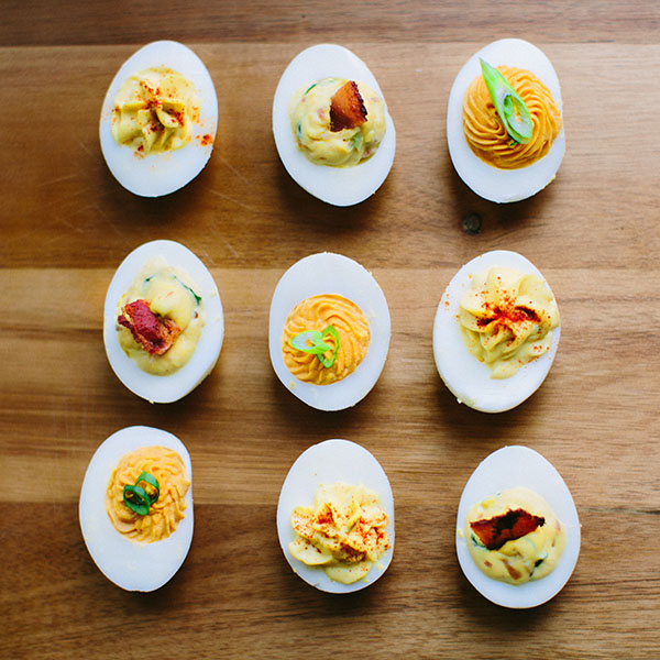 Game Day: Deviled Eggs, 3 Ways!